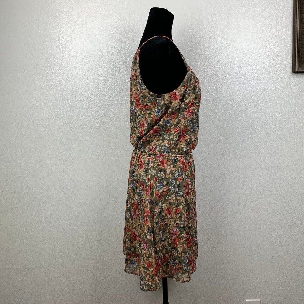 JOIE Reinelde Floral‎ 100% Silk Blouson Dress - Picture 7 of 9